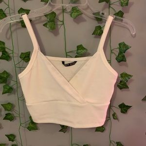 Amara tank top shein ribbed crossover